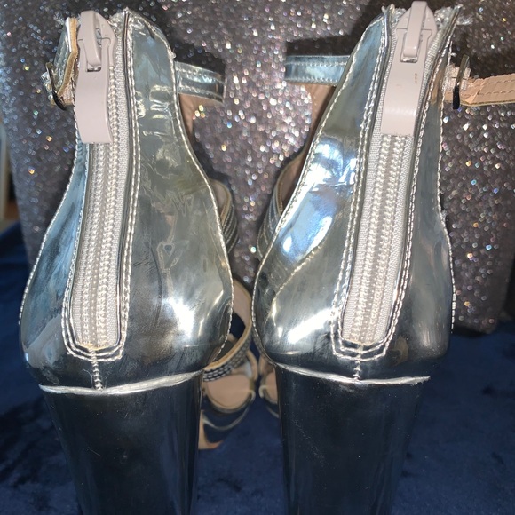Silver High Heels - Picture 8 of 11